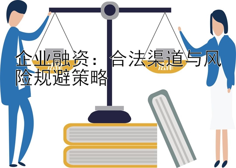 企业融资：合法渠道与风险规避策略